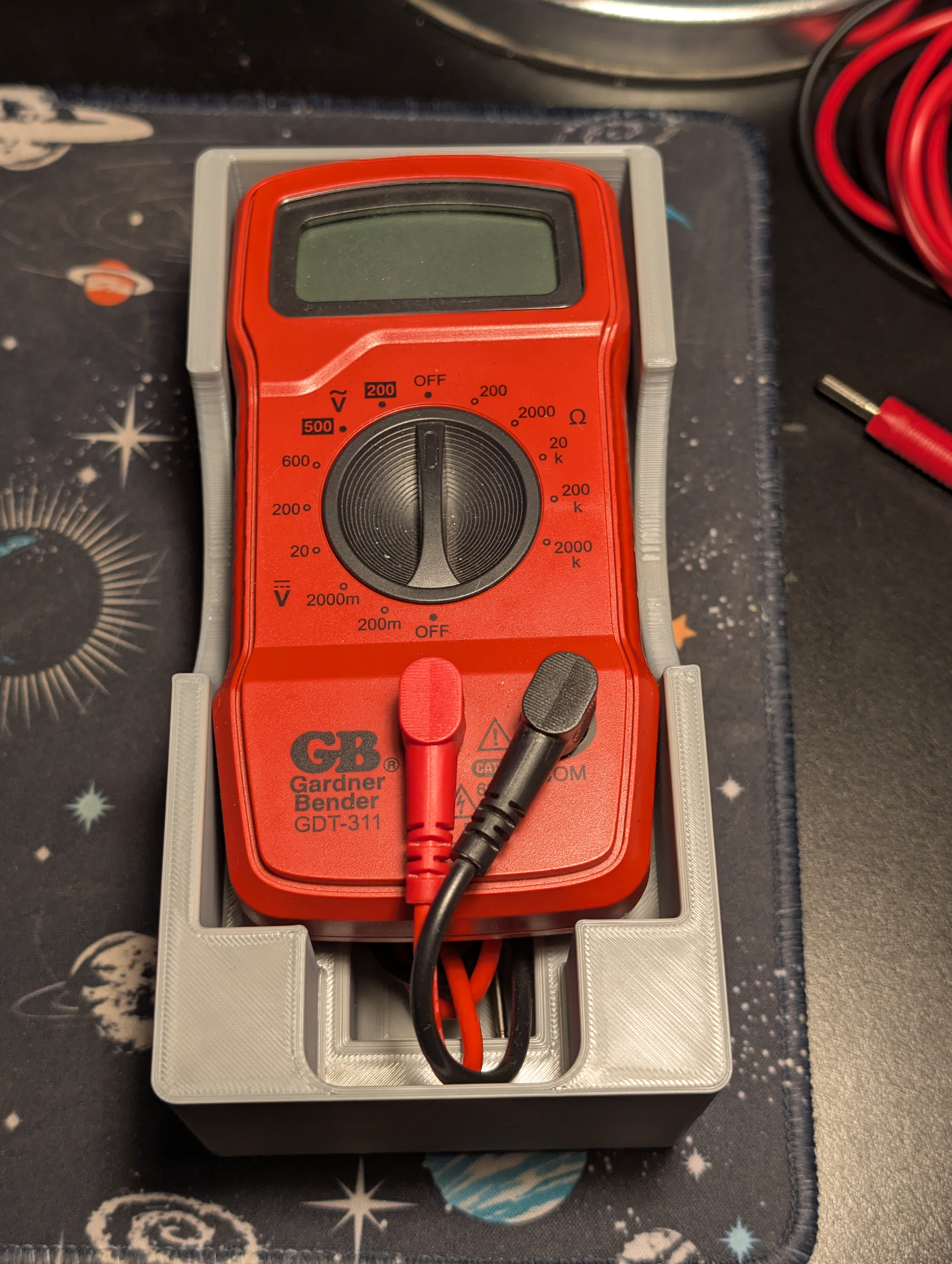 Gardner Bender (GDT-311) Gridfinity Multimeter Holder