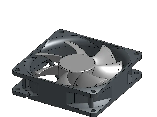 92x92x25 PC FAN MODEL (not for printing)