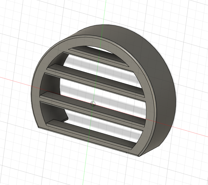 3" PVC Outlet grill