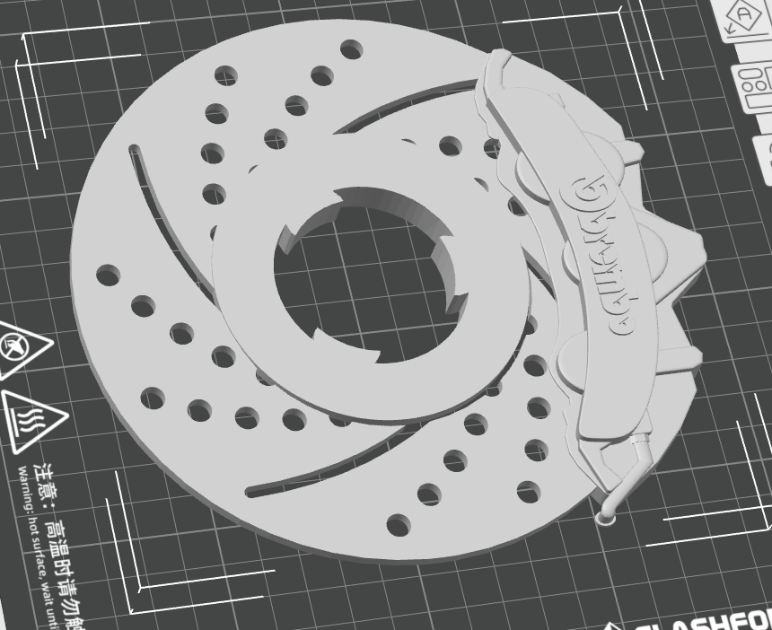 ***** updated *****Spool adapter brake disc v2 ad5x spool adapter