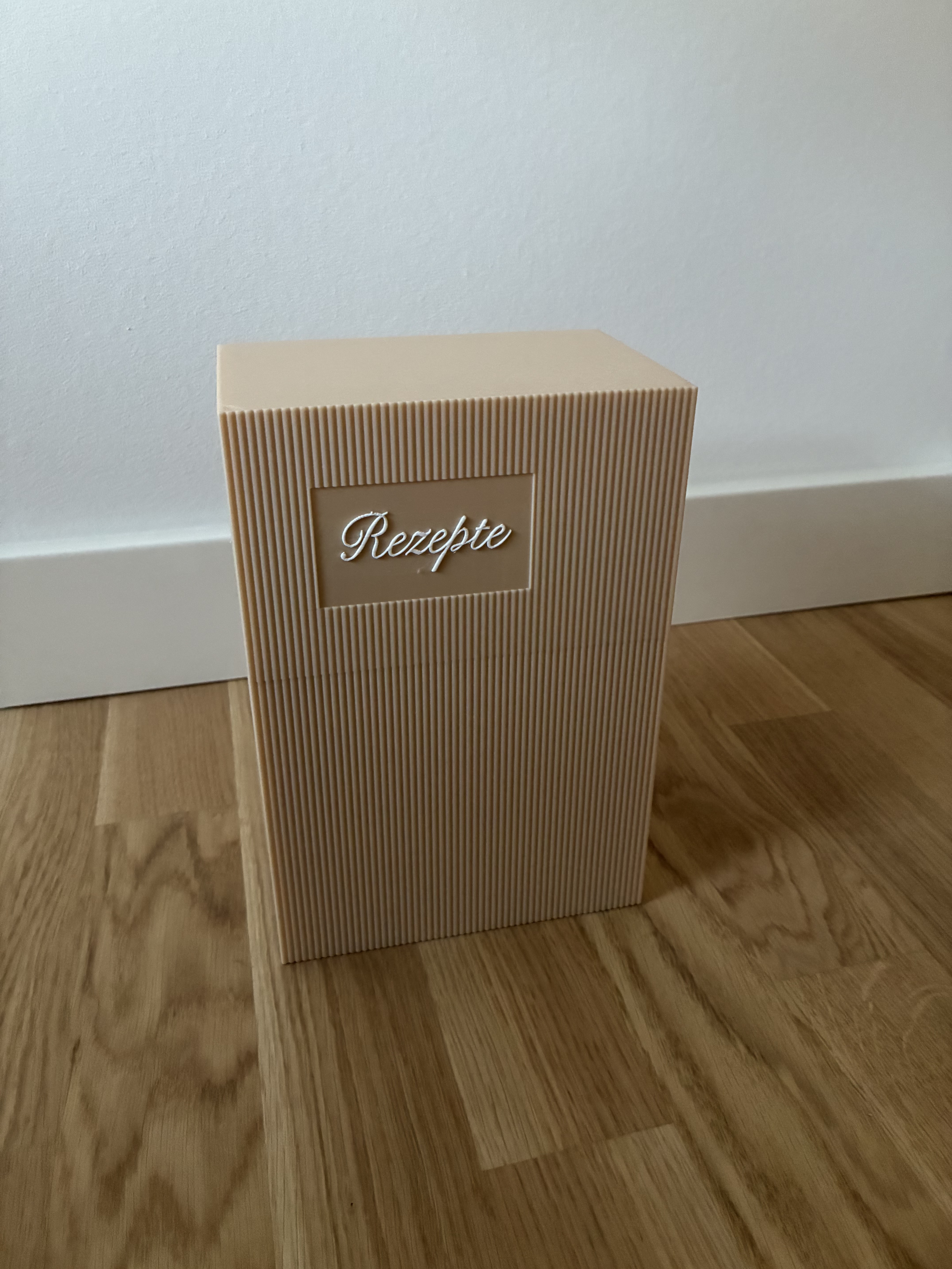 Japandi Recipe Box / Rezeptbox