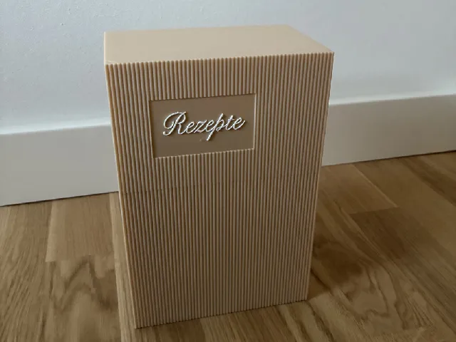 Japandi Recipe Box / Rezeptbox