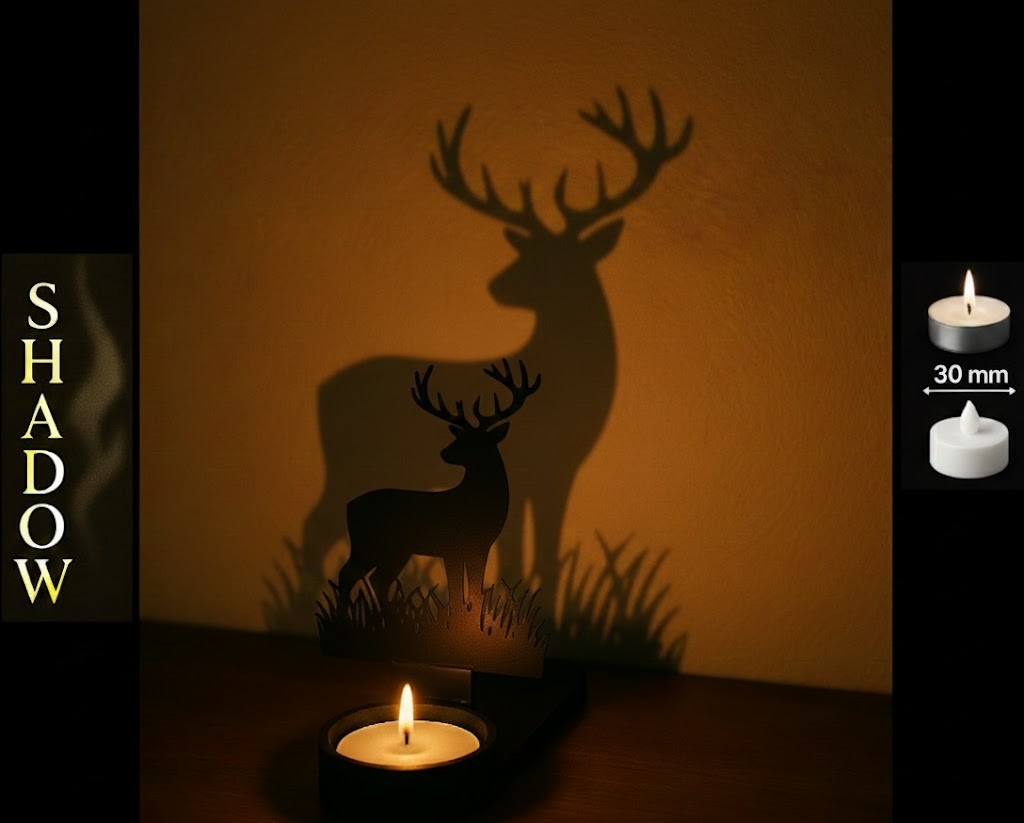 Shadow Art - Deer Life