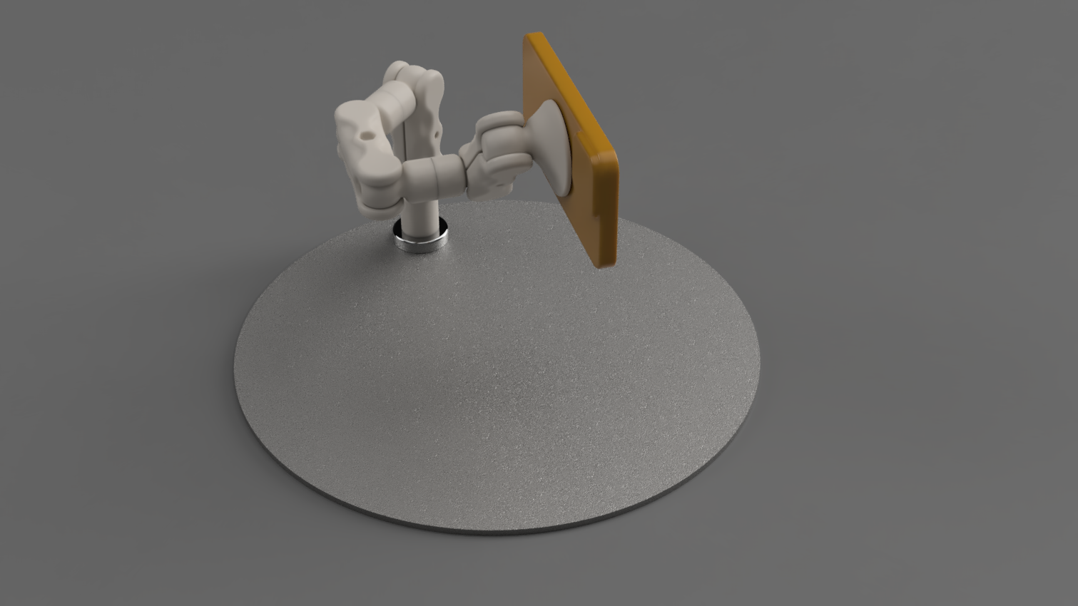 Variable adjustable mobile phone holder with magnets