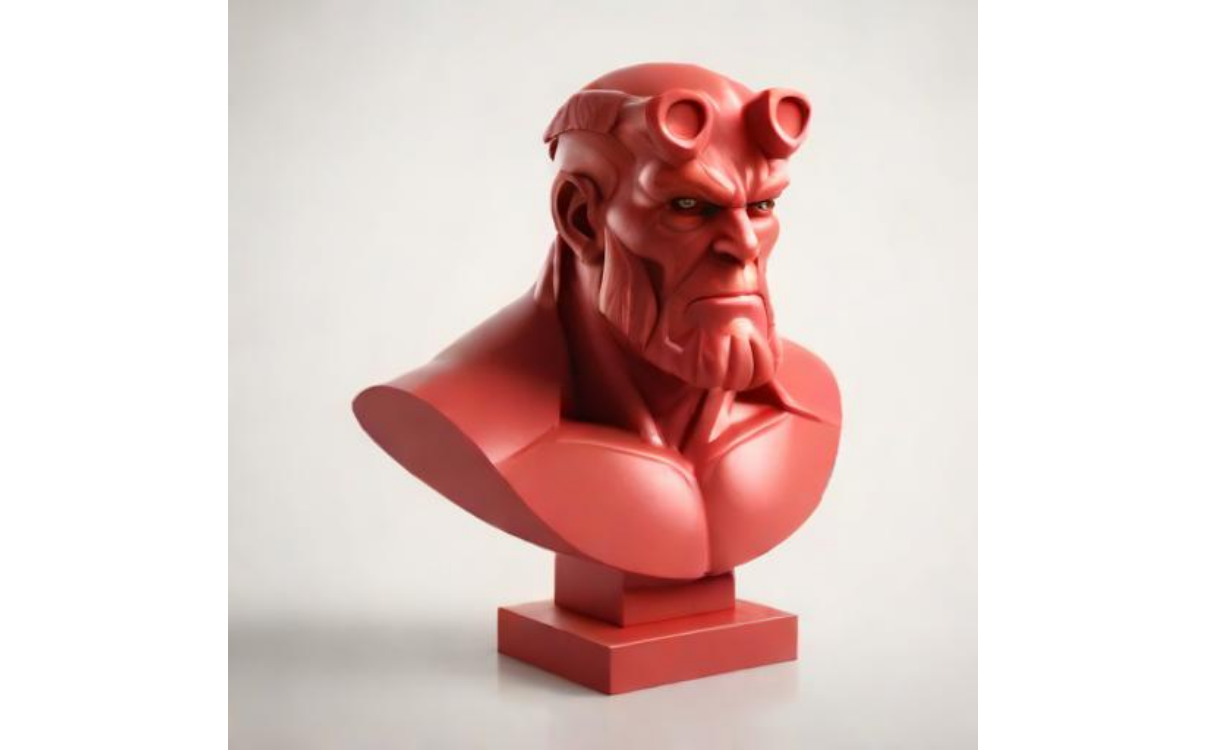 Bust Hellboy
