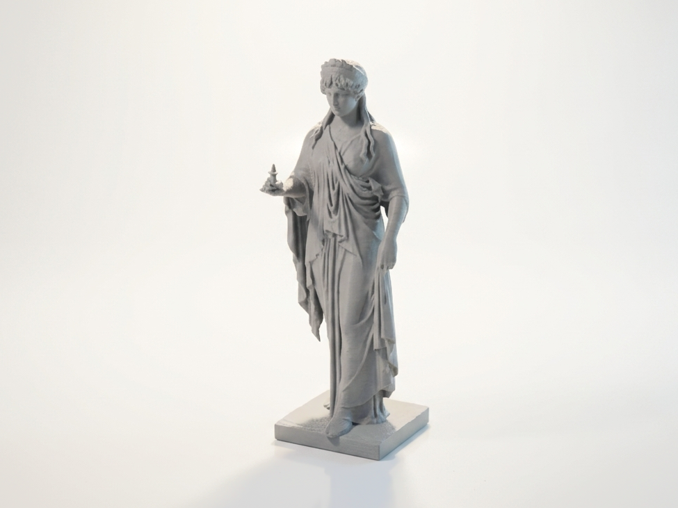 Iron Goddess Classical Statue 3D Printable