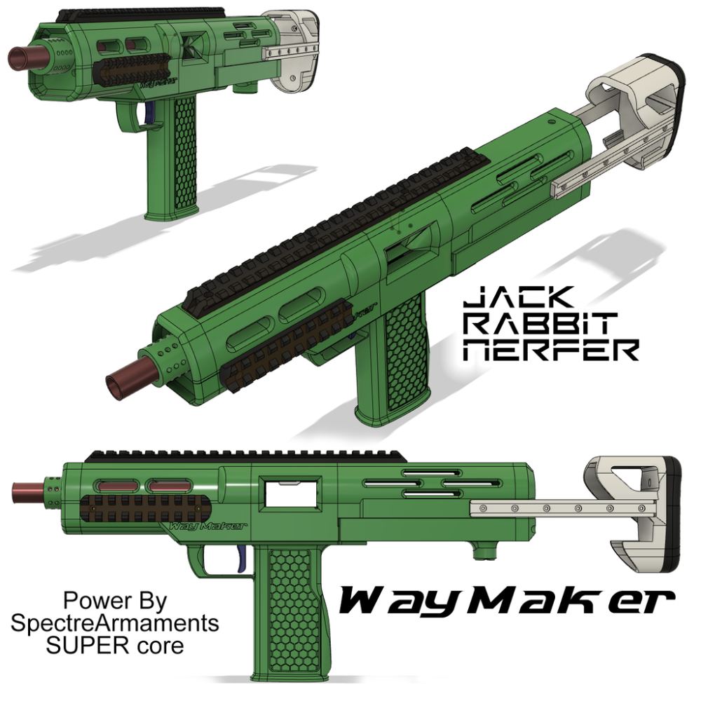 WayMaker Nerf Blaster v2