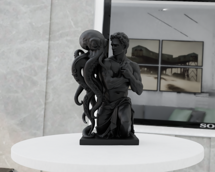 Man Carrying Octopus — miniatura 2