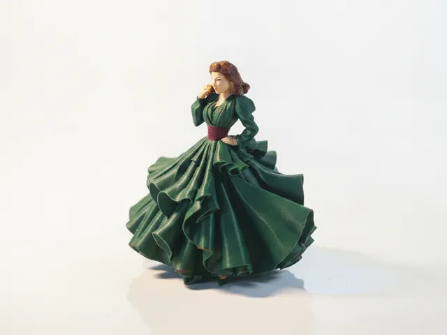 Scarlet O'Hara Figurine Movies & TV 3D Printable