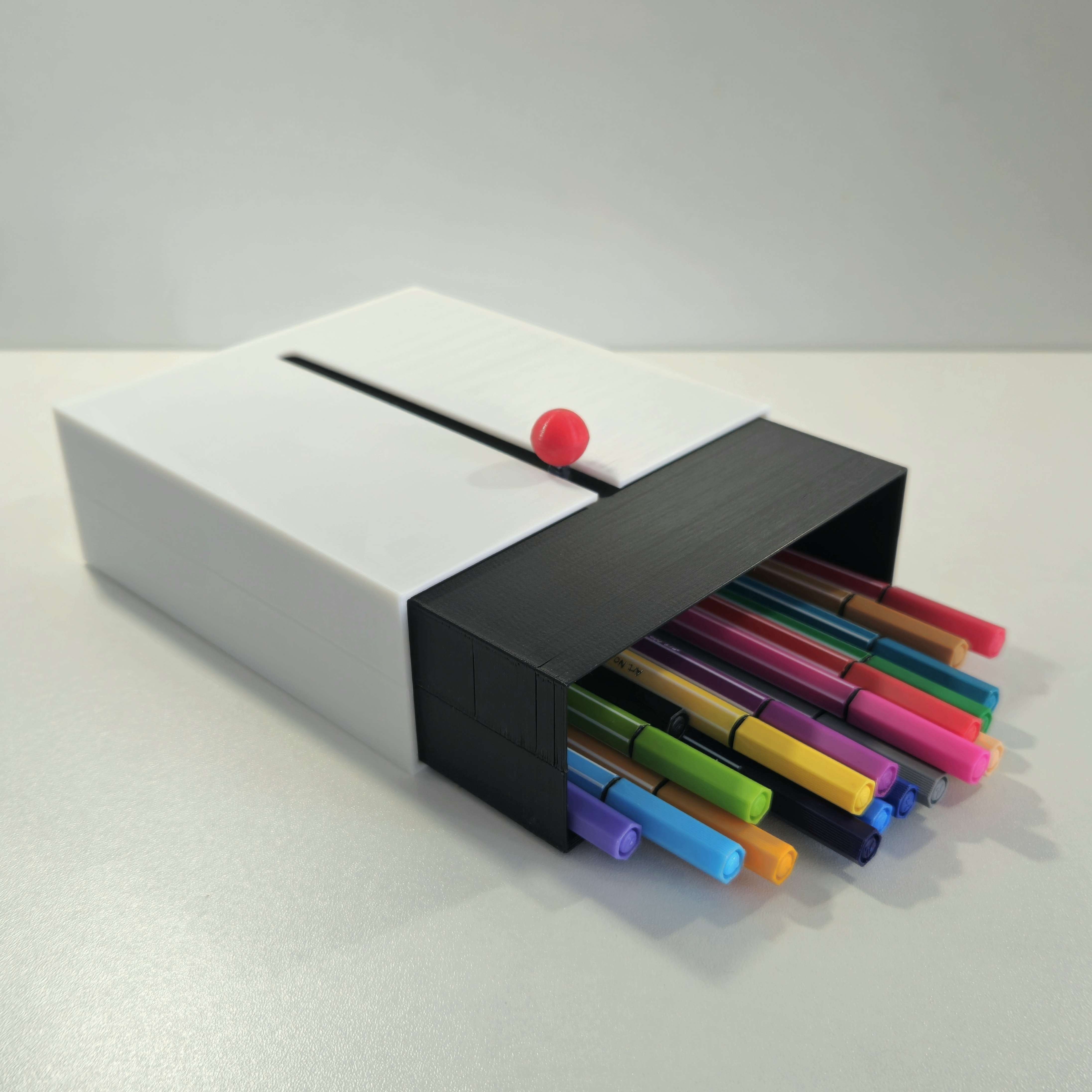 Sliding Organizer Box - Minimal Storage