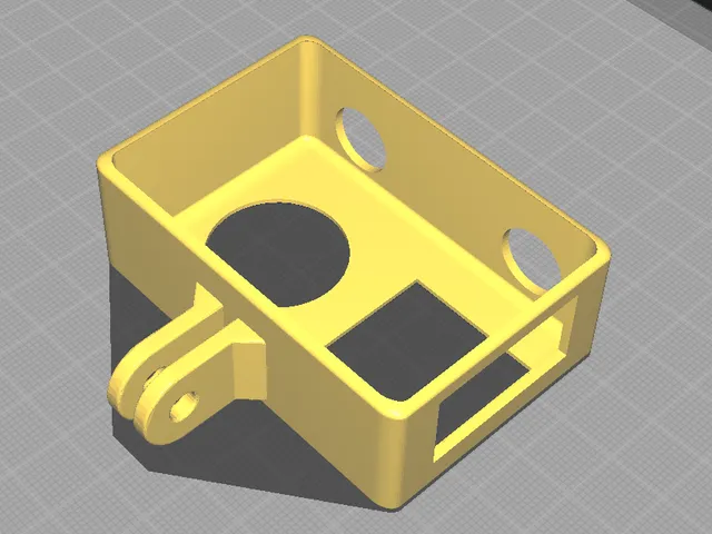 Afgaphoto Realimove AC7000 Case + GoPro mount connector