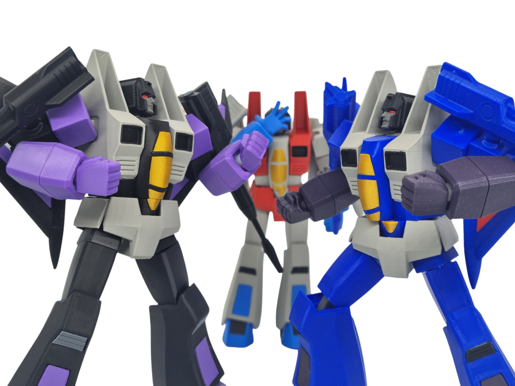 Transformers Devastation Starscream Articulated Figure V2! — miniatura 4