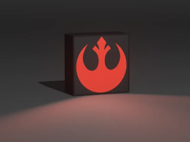 Star Wars Rebellion/Resistance mini lightbox