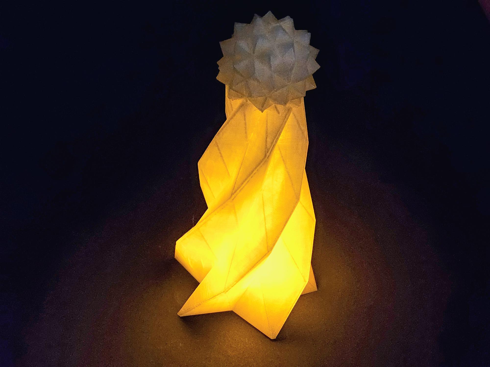 Torqued Christmas Tree Light