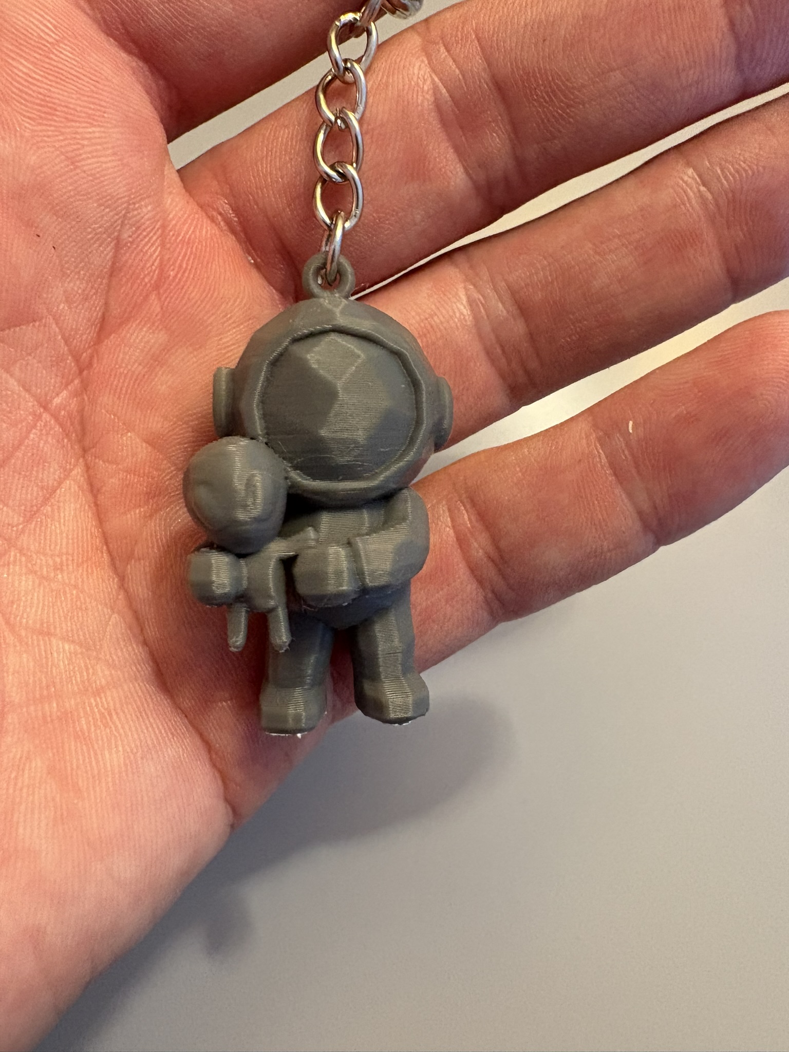 Spaceman Alien plushie KEYCHAIN