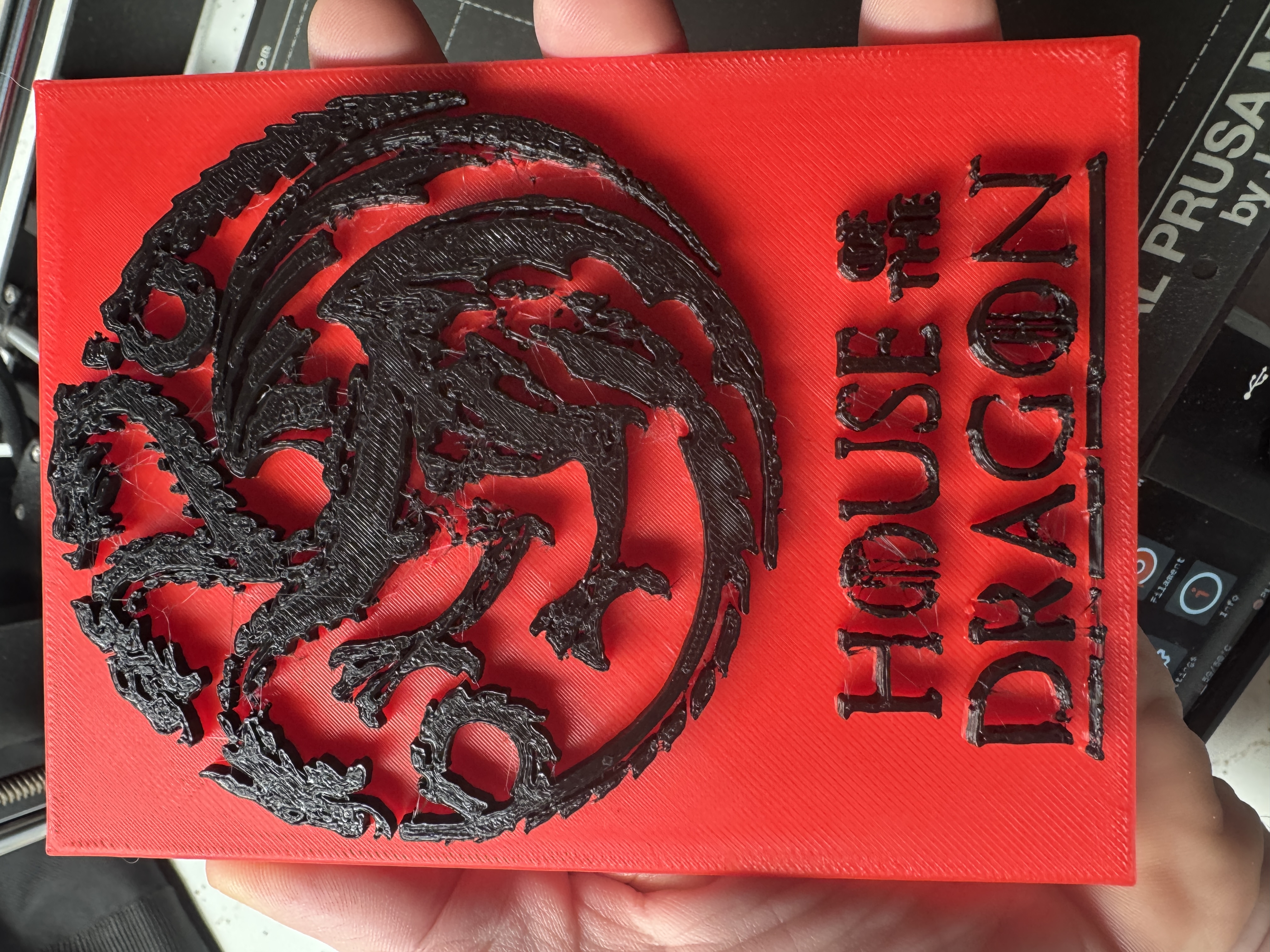 House Of the Dragon Lithophane
