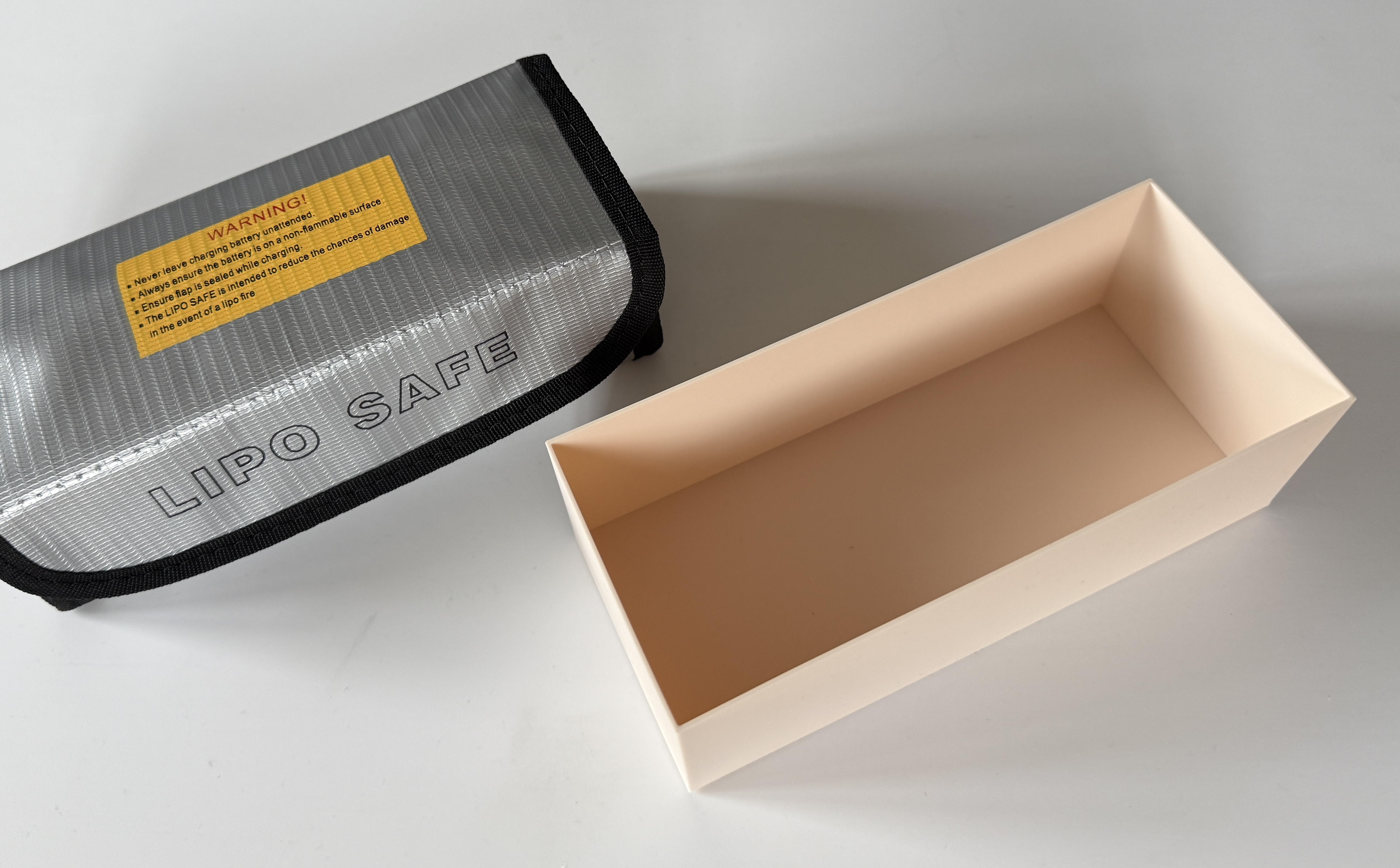 LiPo Battery Fireproof Storage Bag Shaper