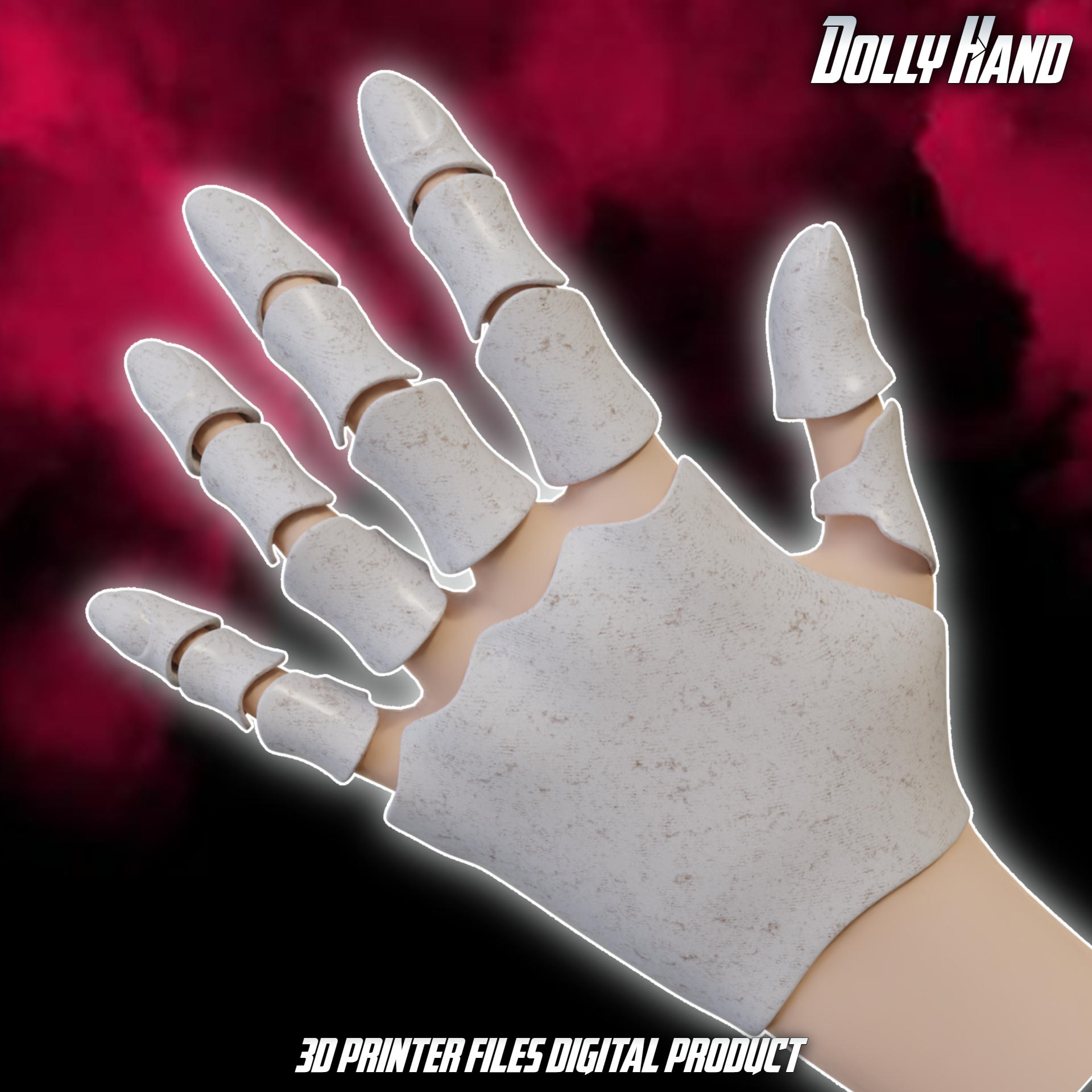 Dolly Cosplay Hand and Fingers