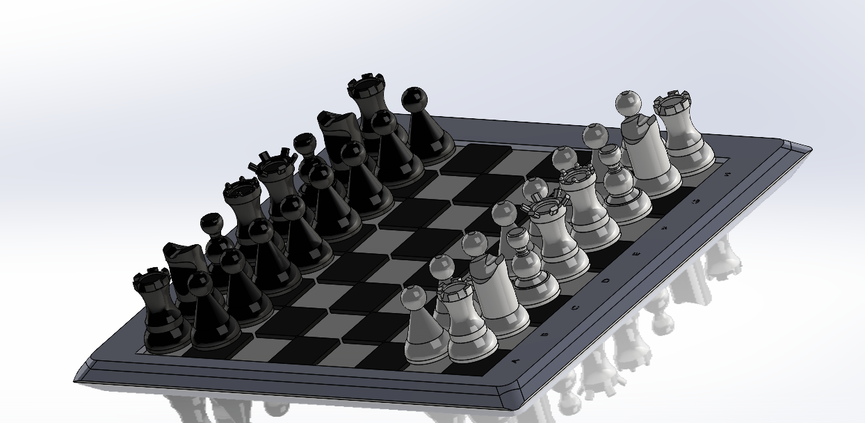 small chess set — STL Grátis | 3DFinder