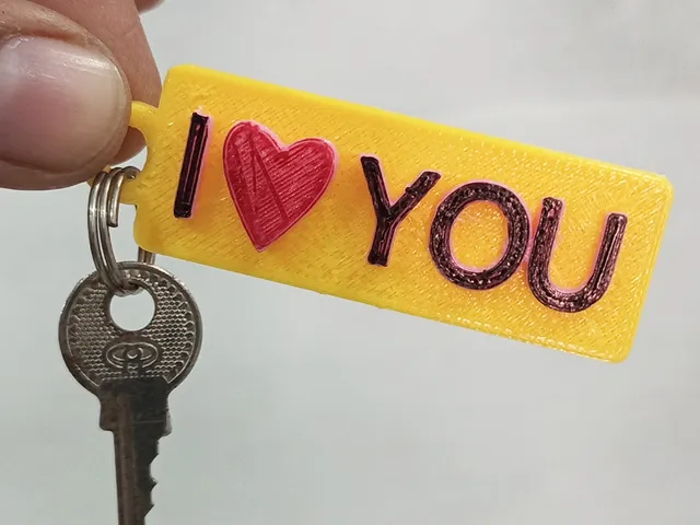 Unlimited 3D Name Keychain STL File Generator