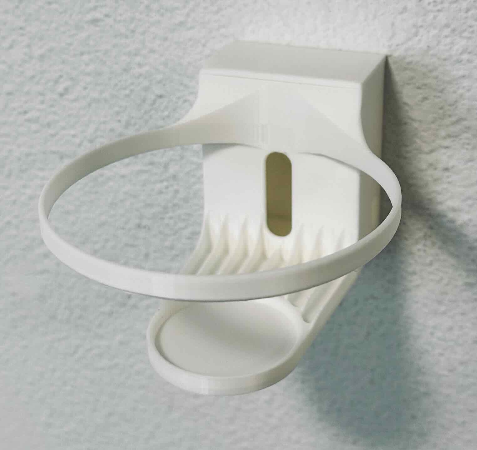 Miniatura 5 do modelo 3D HomePod Mini Wall Mount (Basic Version) – Hidden Cable Holder