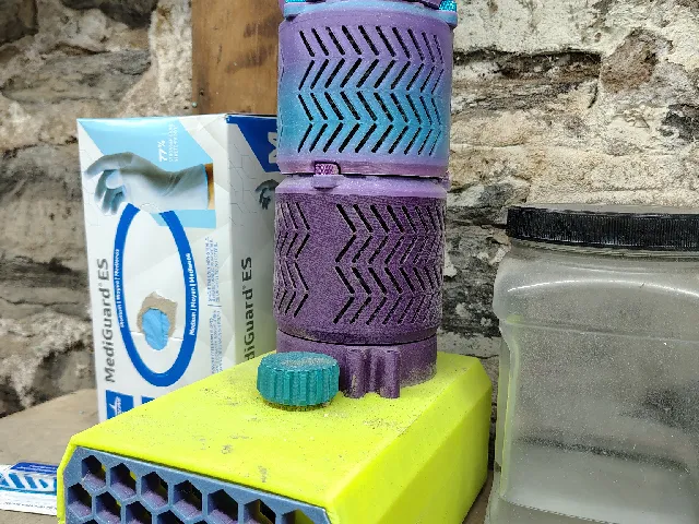 SUAFT Stackable cap and EZ-print vents