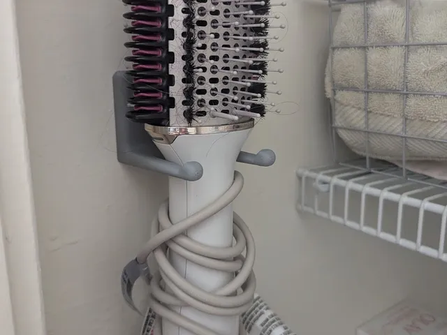 Shark Hairbrush Dryer Wall Hanger