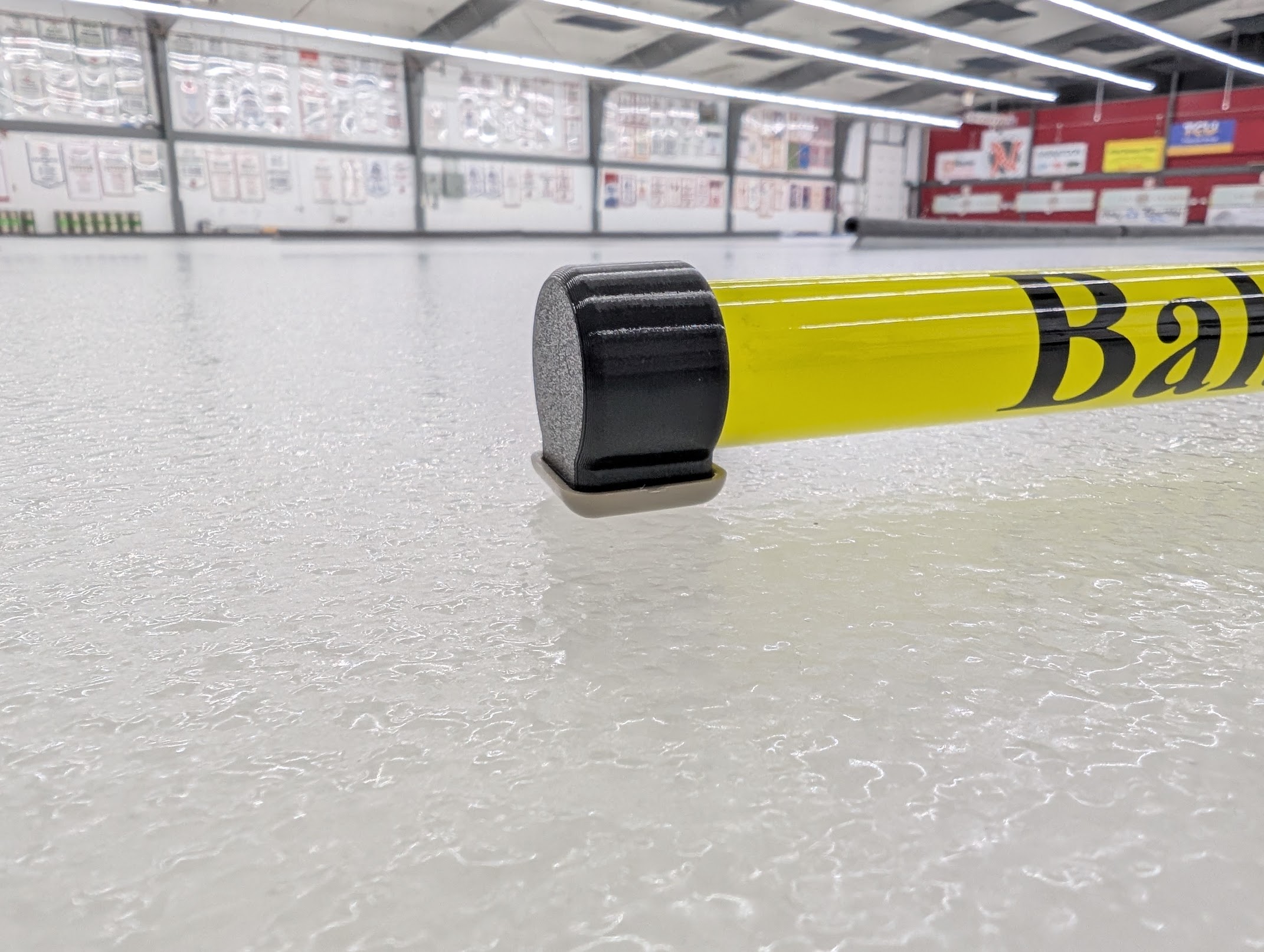 Curling Broom Slider