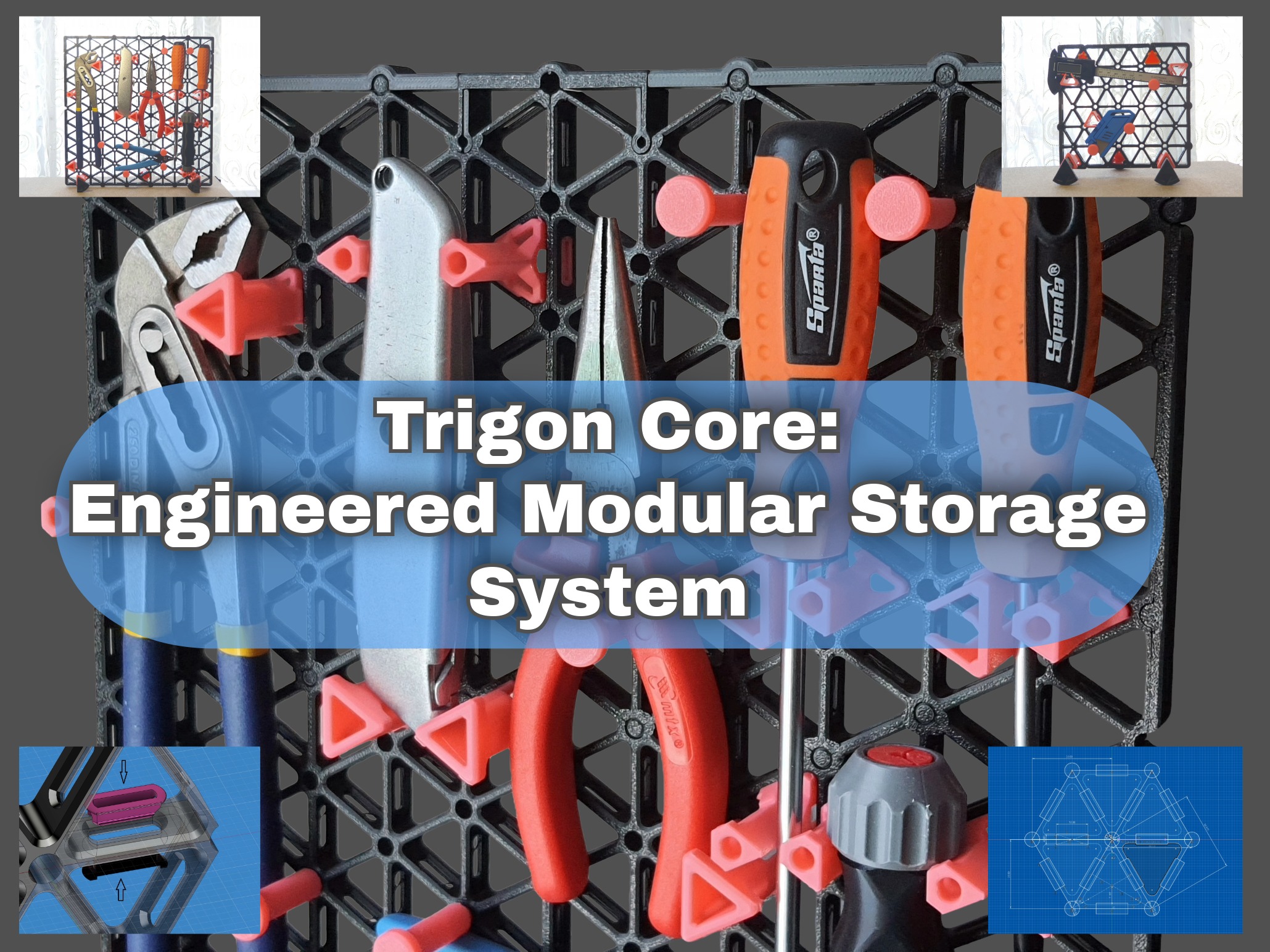 Trigon Core: Engineered Modular Storage System
