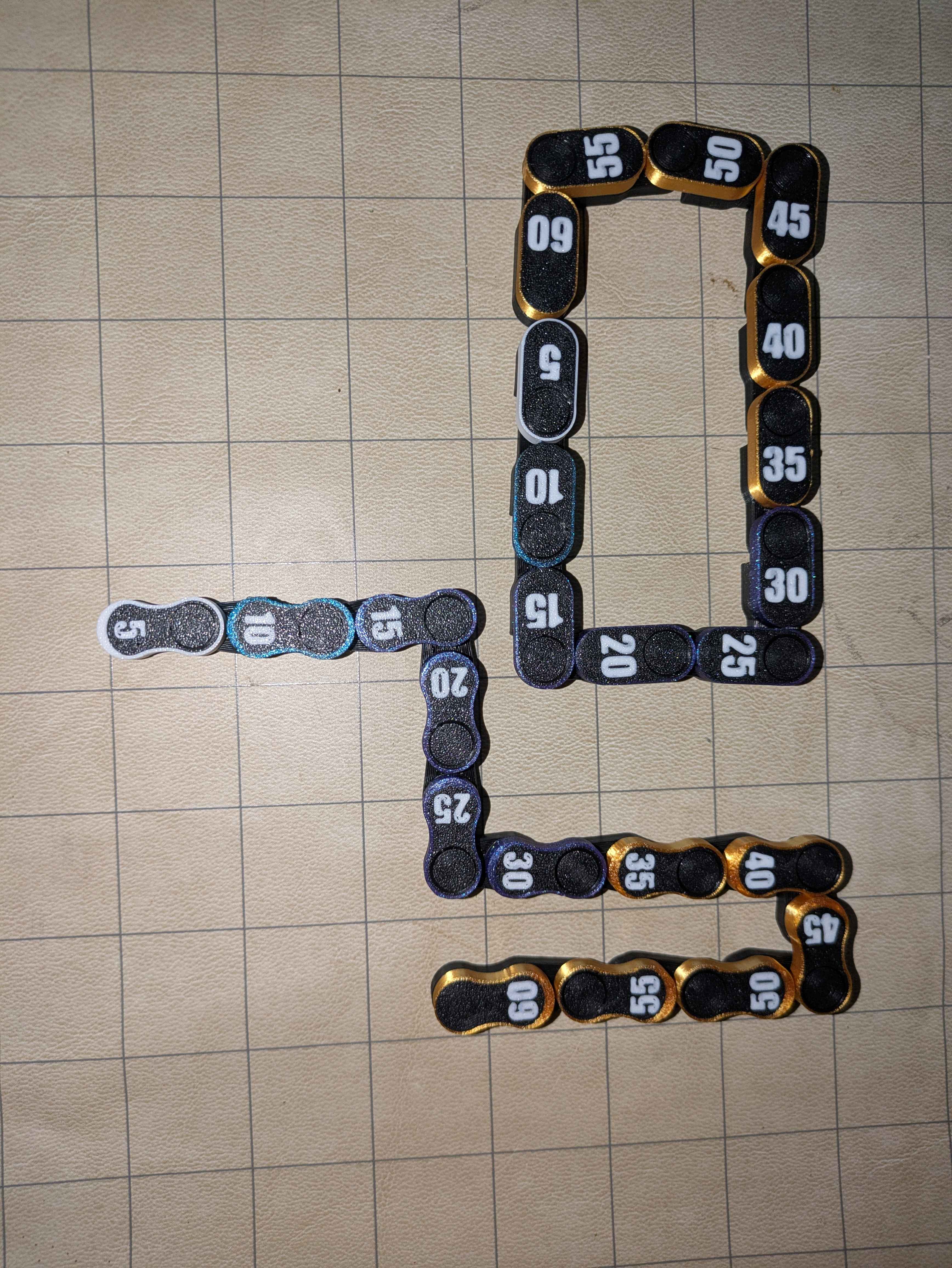 Miniatura 2 do modelo 3D Daggerheart / D&D Range Ruler