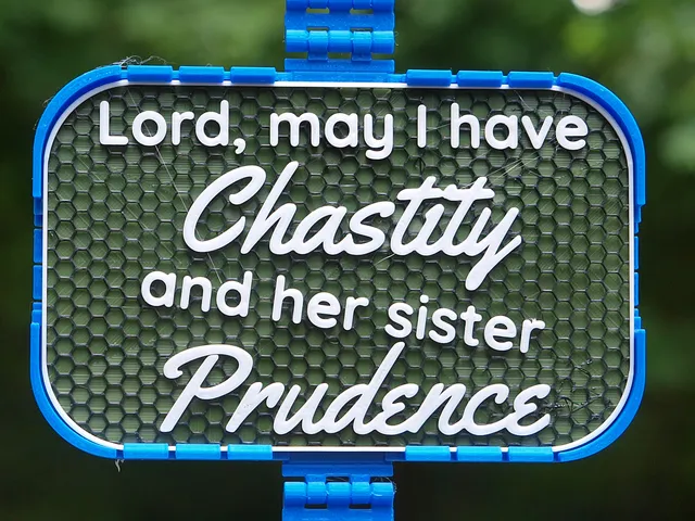 Supplication for Chastity sign