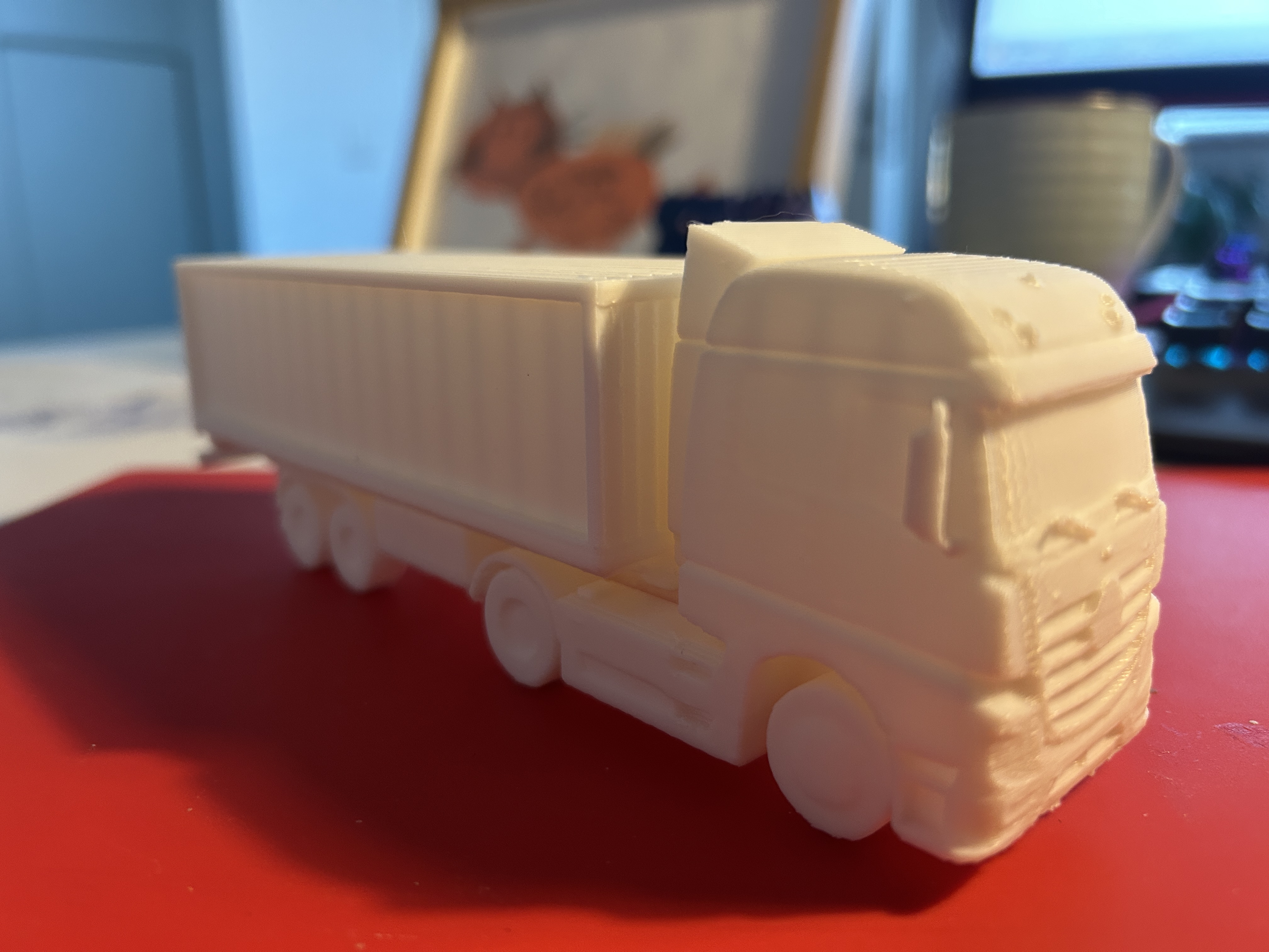 Customizable Cargo Truck with Replaceable Branding Inserts