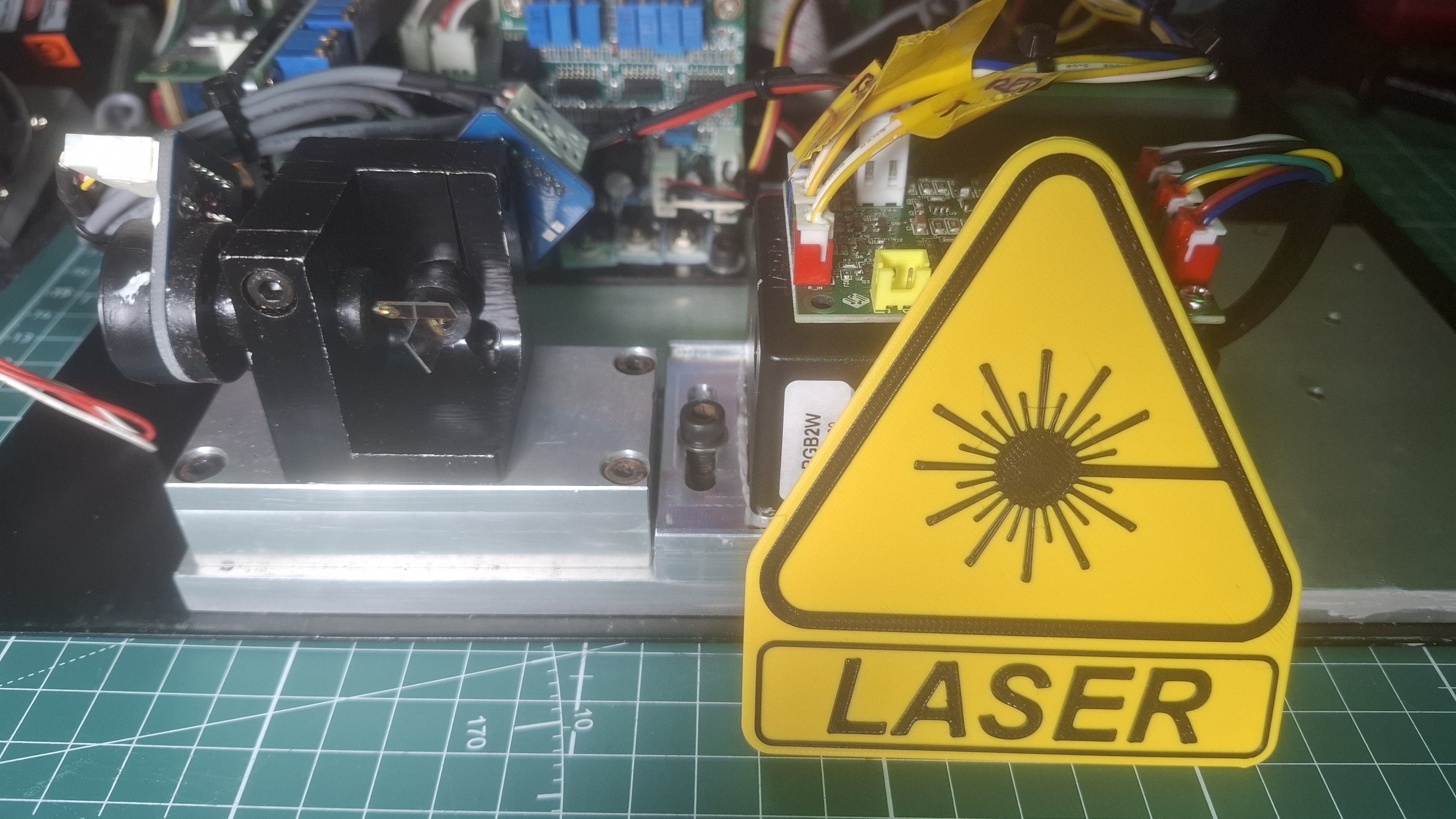 Laser Warning Label / Sign
