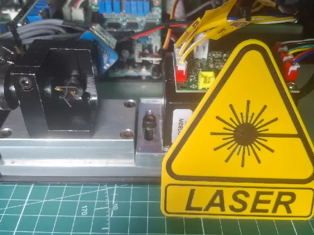 Laser Warning Label / Sign