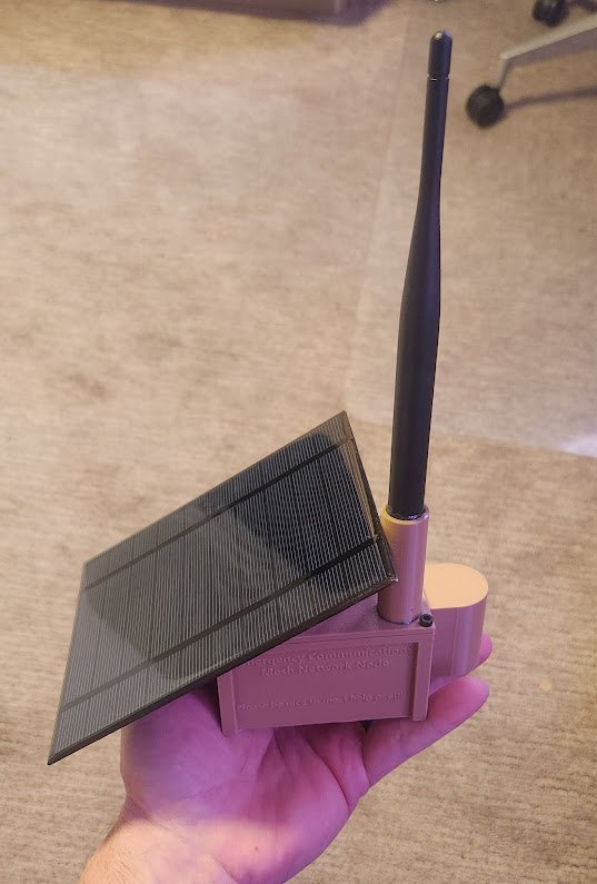 NodeCube RAK19007 RAK4631 Meshtastic Solar Node