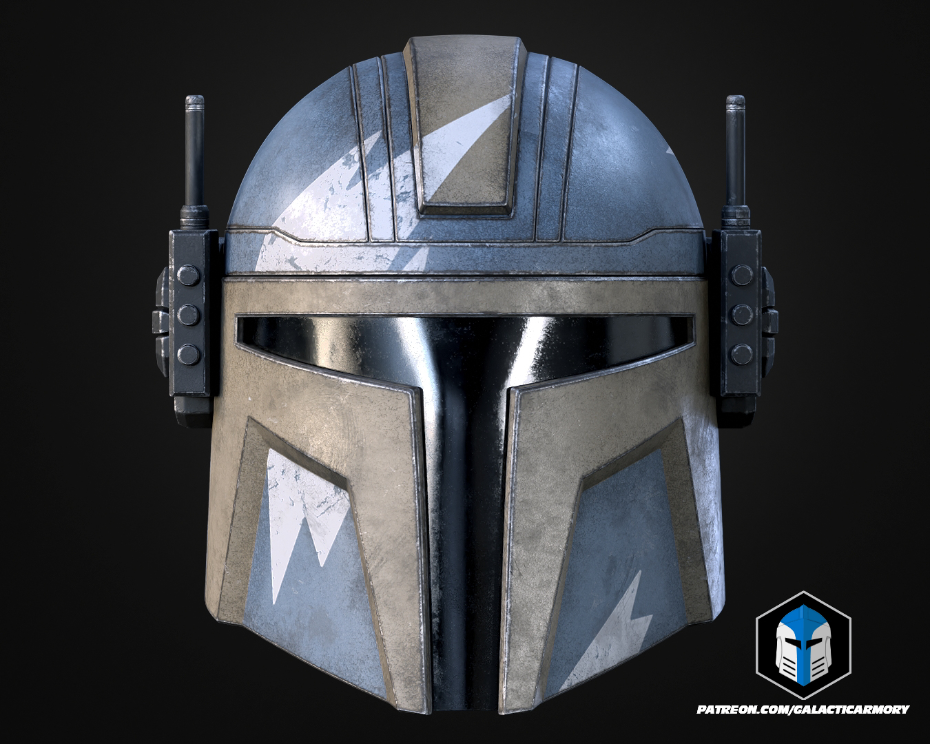 Mando Strength Helmet - 3D Print Files