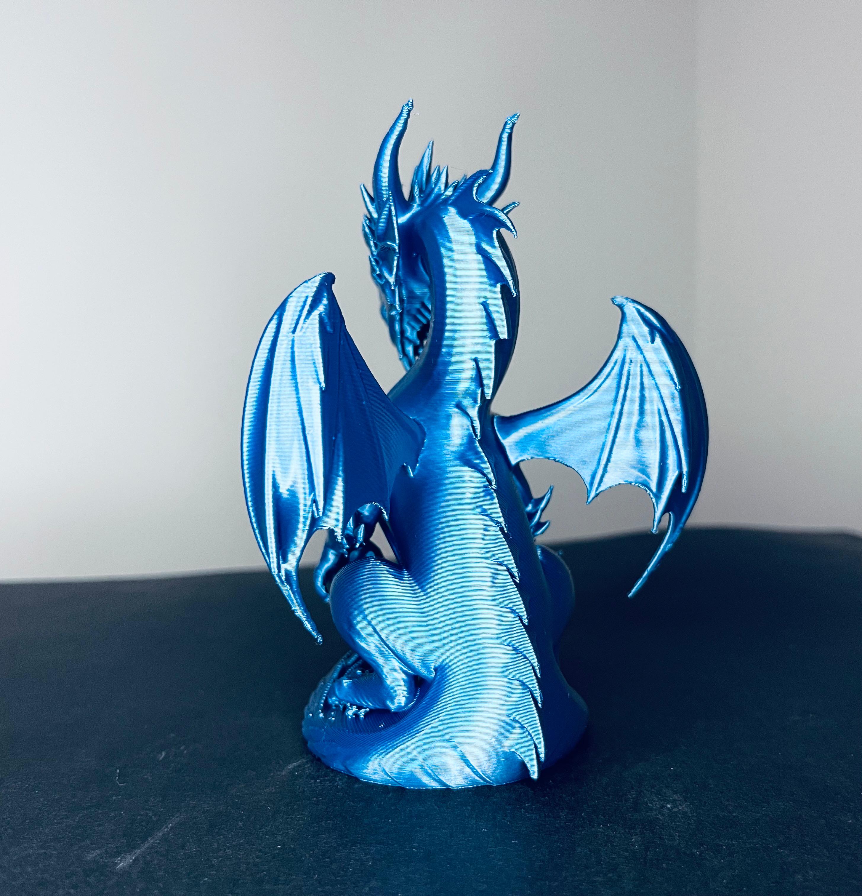 Blue dragon statute — miniatura 5