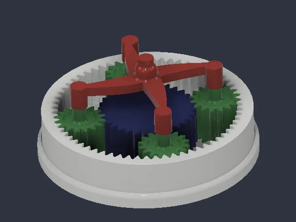 Planetary Gear fidget toy
