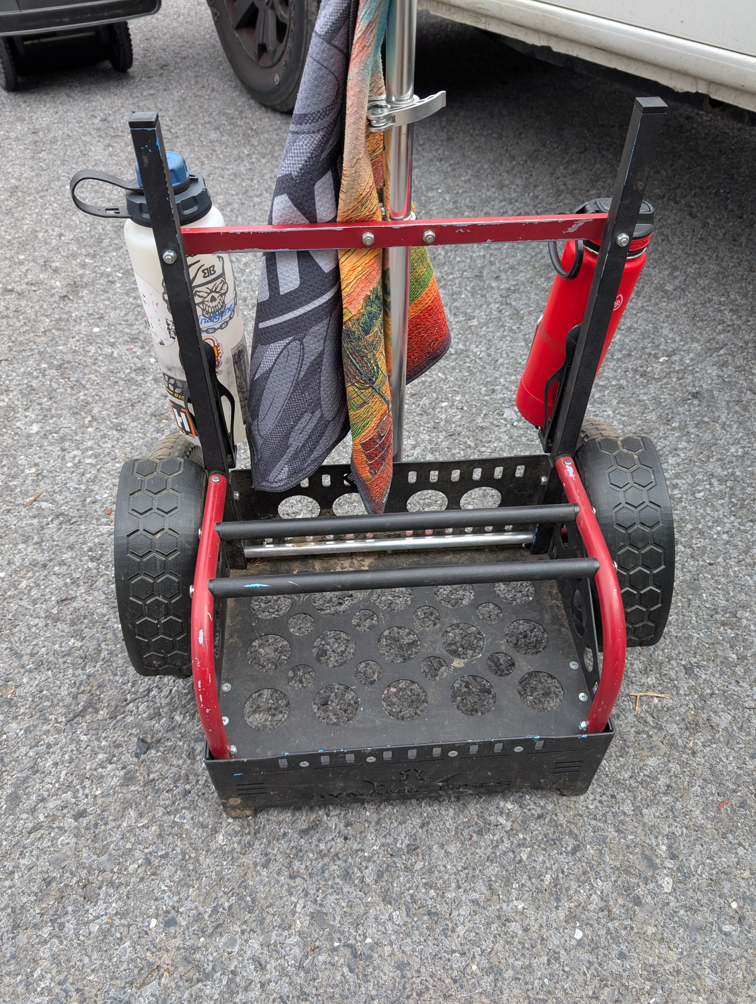 Zuca Disc Golf LG/EZ/Transit Backpack Cart Fenders 3D model