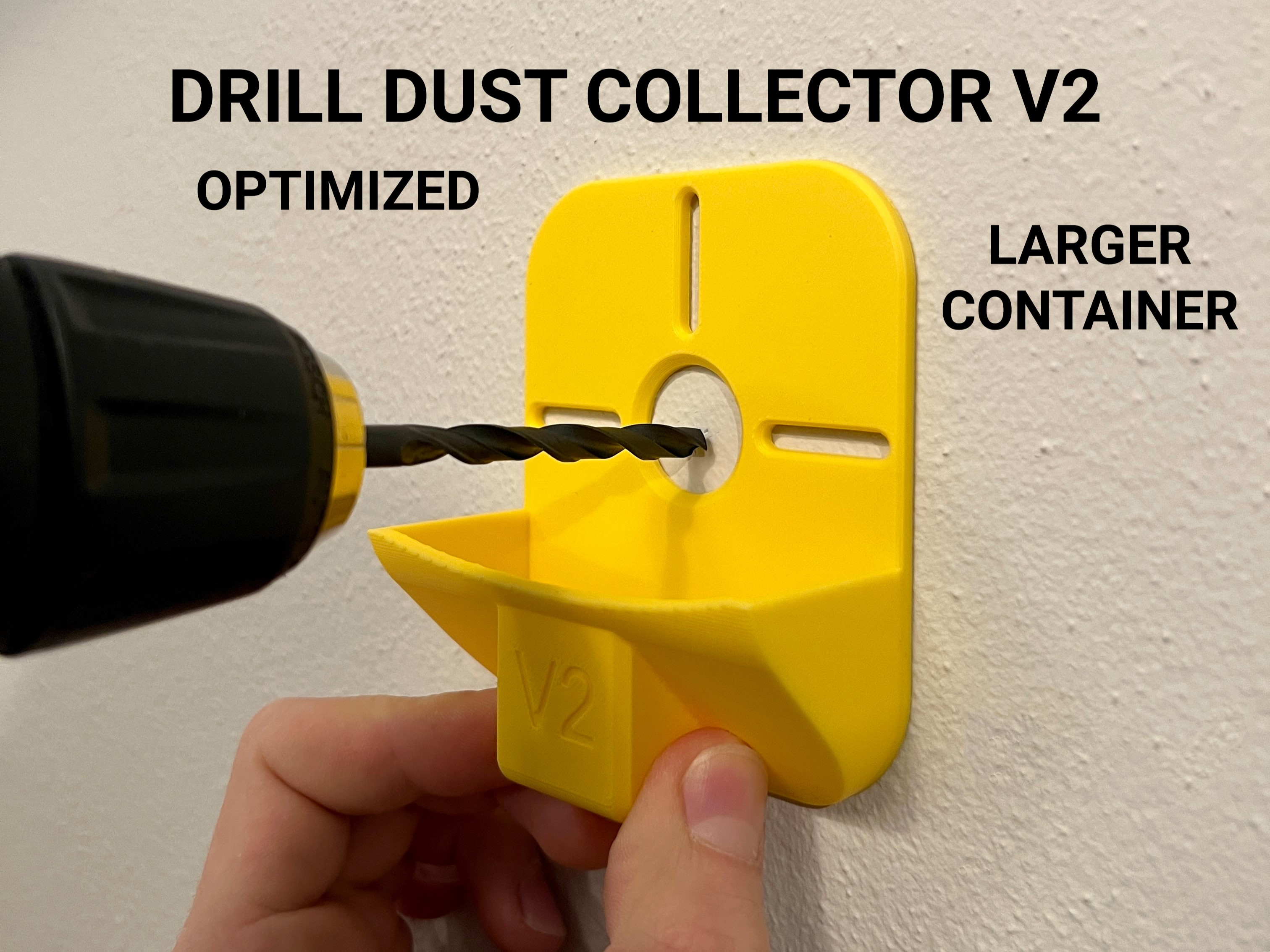 Drill Dust Collector And Guide V2