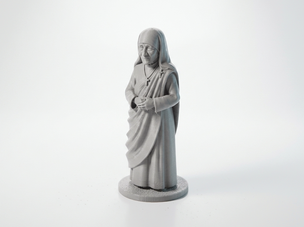 Mother Teresa Figurine Historical Figure 3D Printable