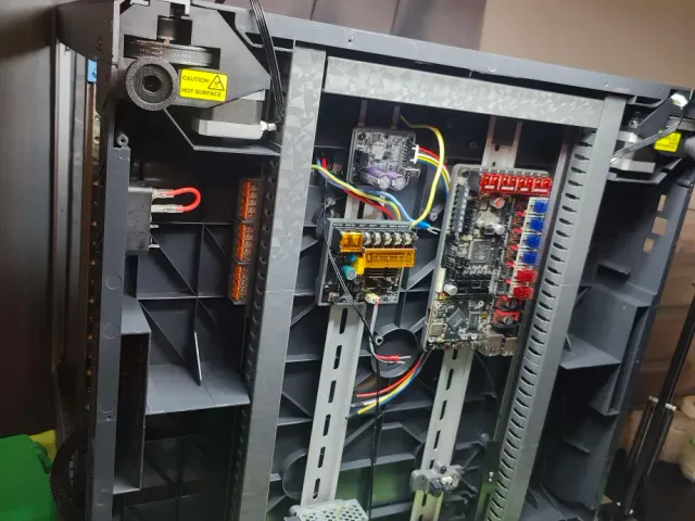 SV08 electronics bay wire-ways / cable management