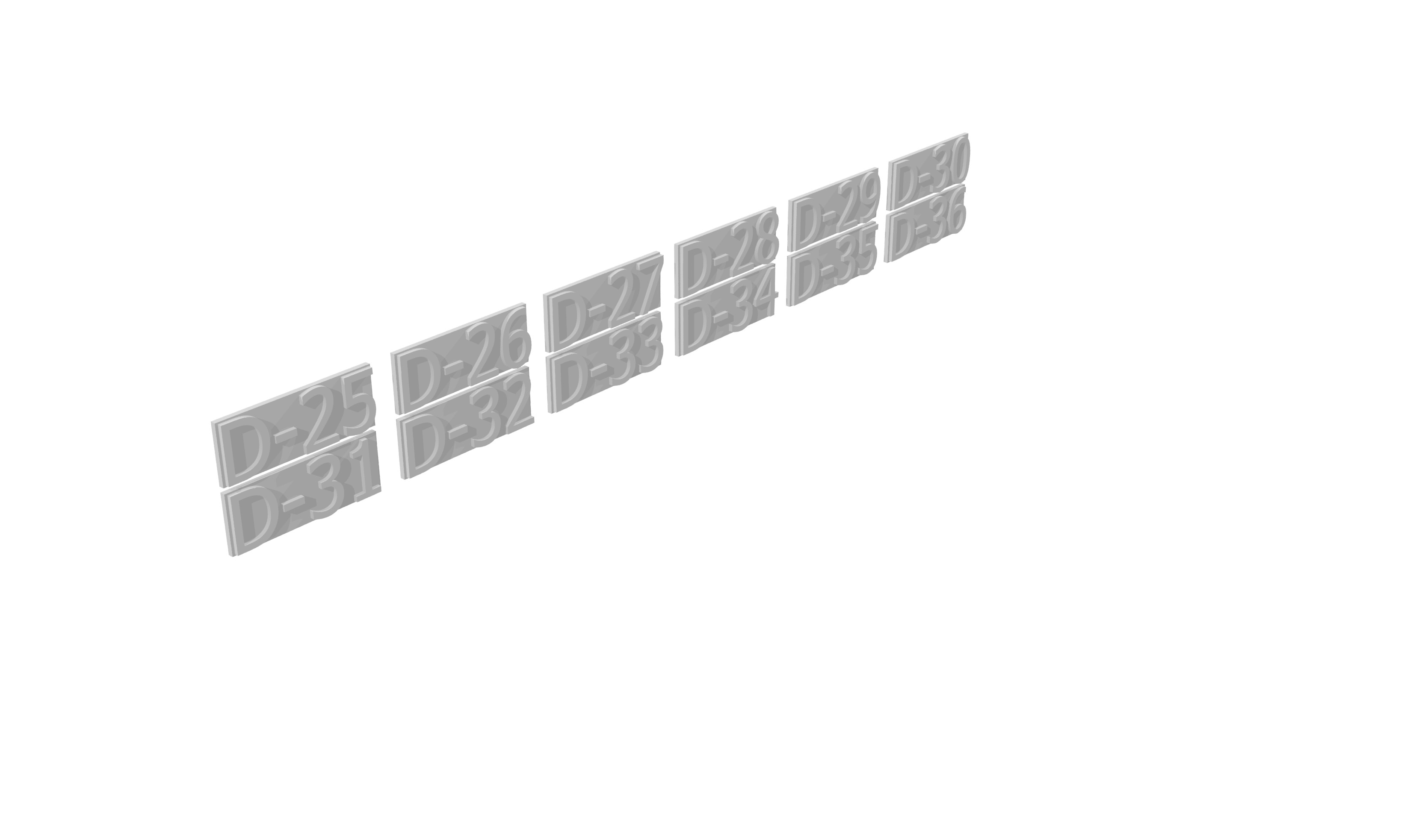 Drawer/Cabinet Placards/Labels — miniatura 3