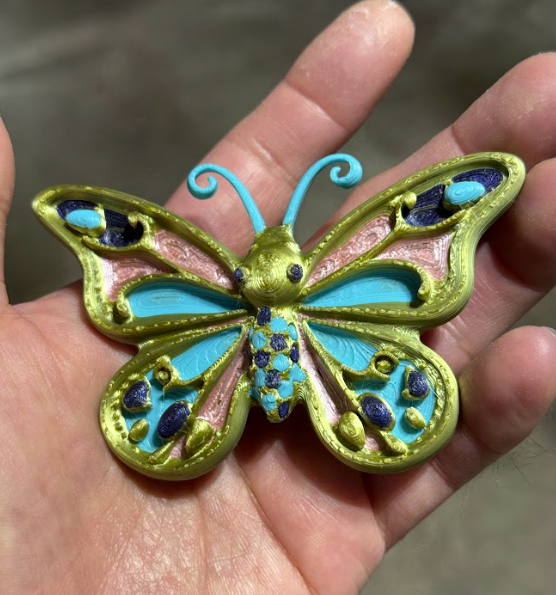 Flat Lay Butterfly