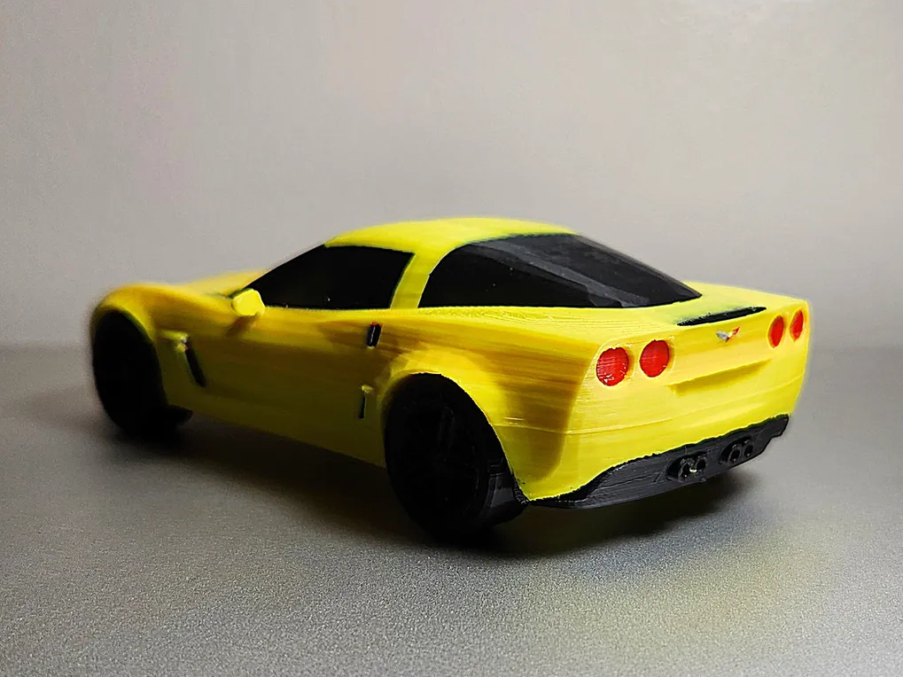 Chevrolet Corvette Z06 (C6) Kit Card (1:24 scale) — thumbnail 3