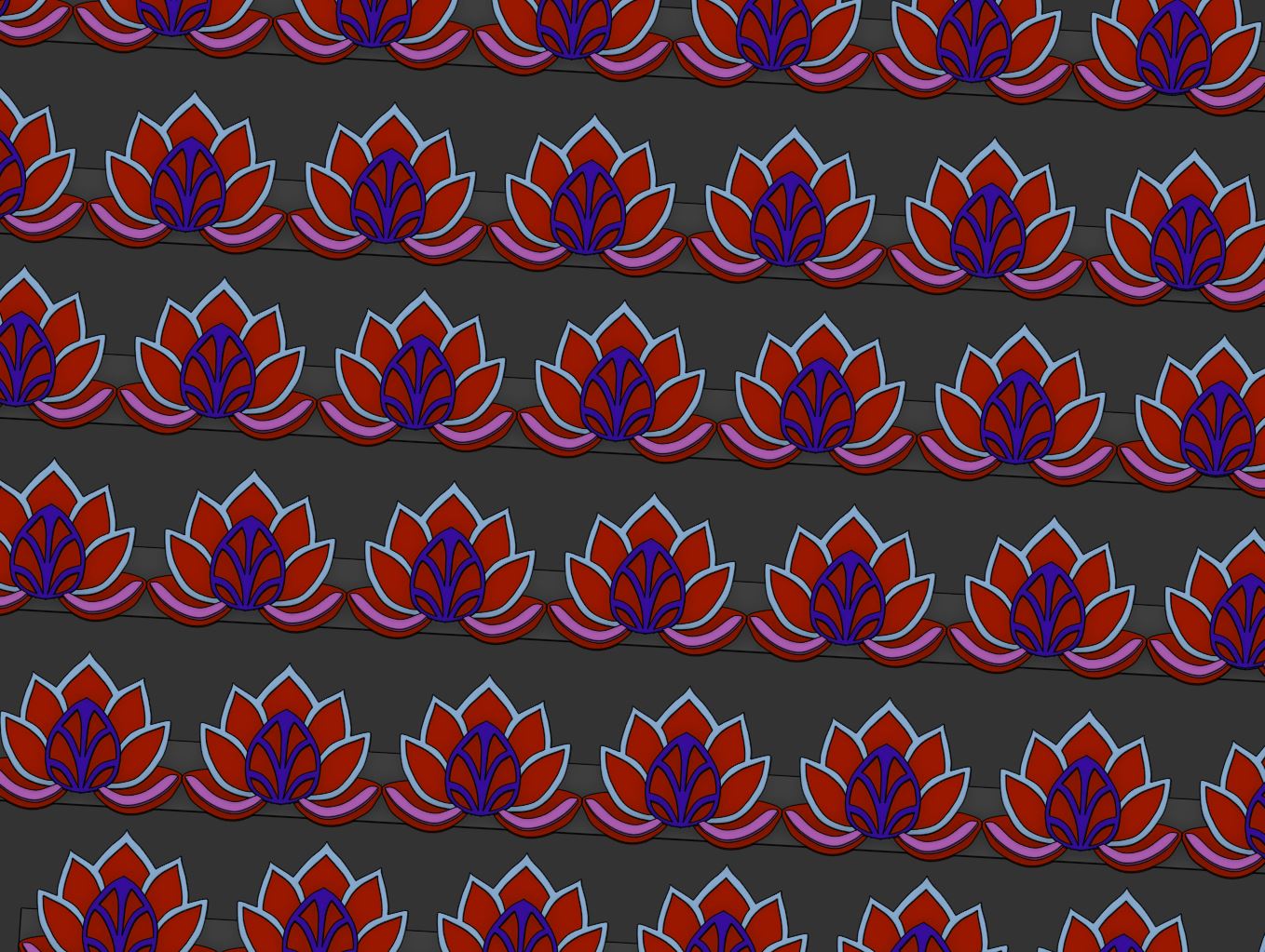 lotus flower multi color
