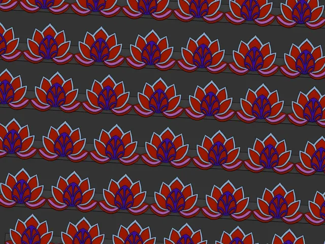 lotus flower multi color