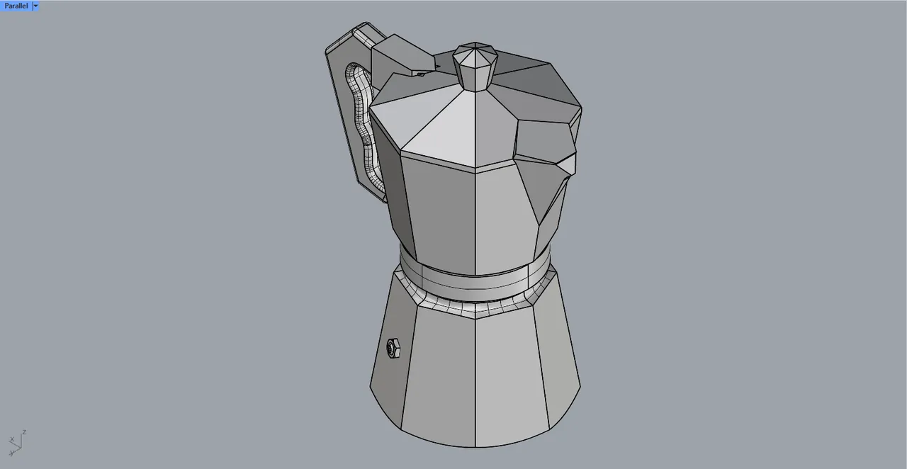 Moka Bialetti by Andrea Datti | Download free STL model