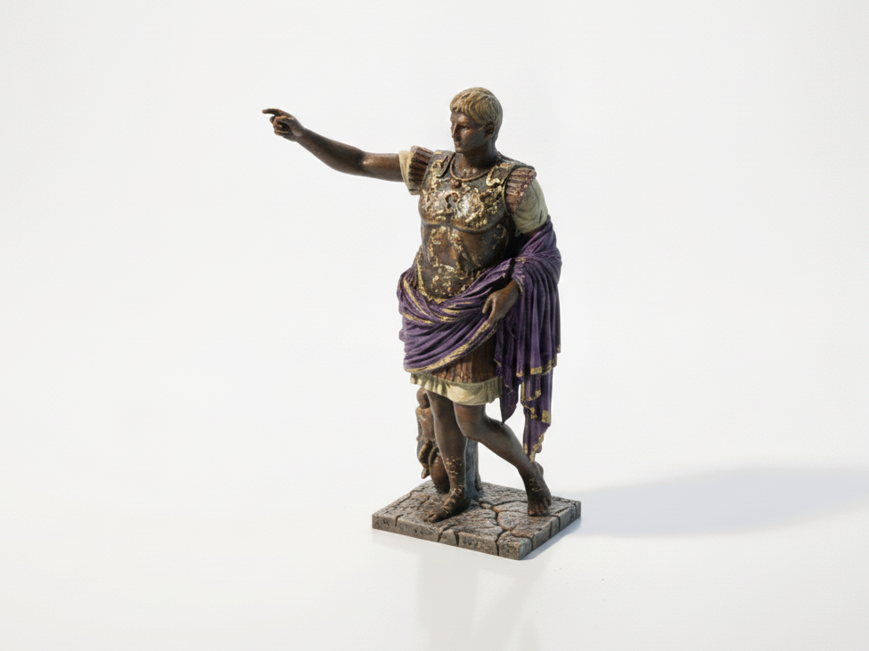 Augustus Prima Porta Classical Statue 3D Printable