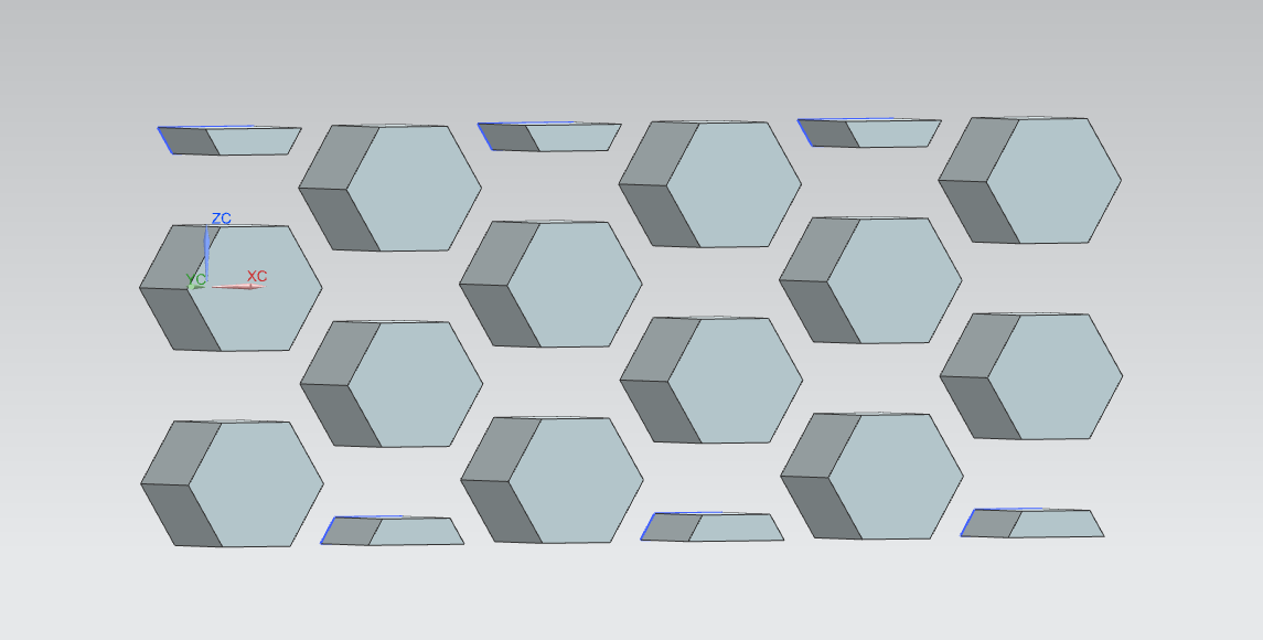 Inverted Honeycomb 3D model